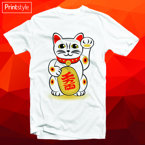 Áo phông Lucky Cat 04